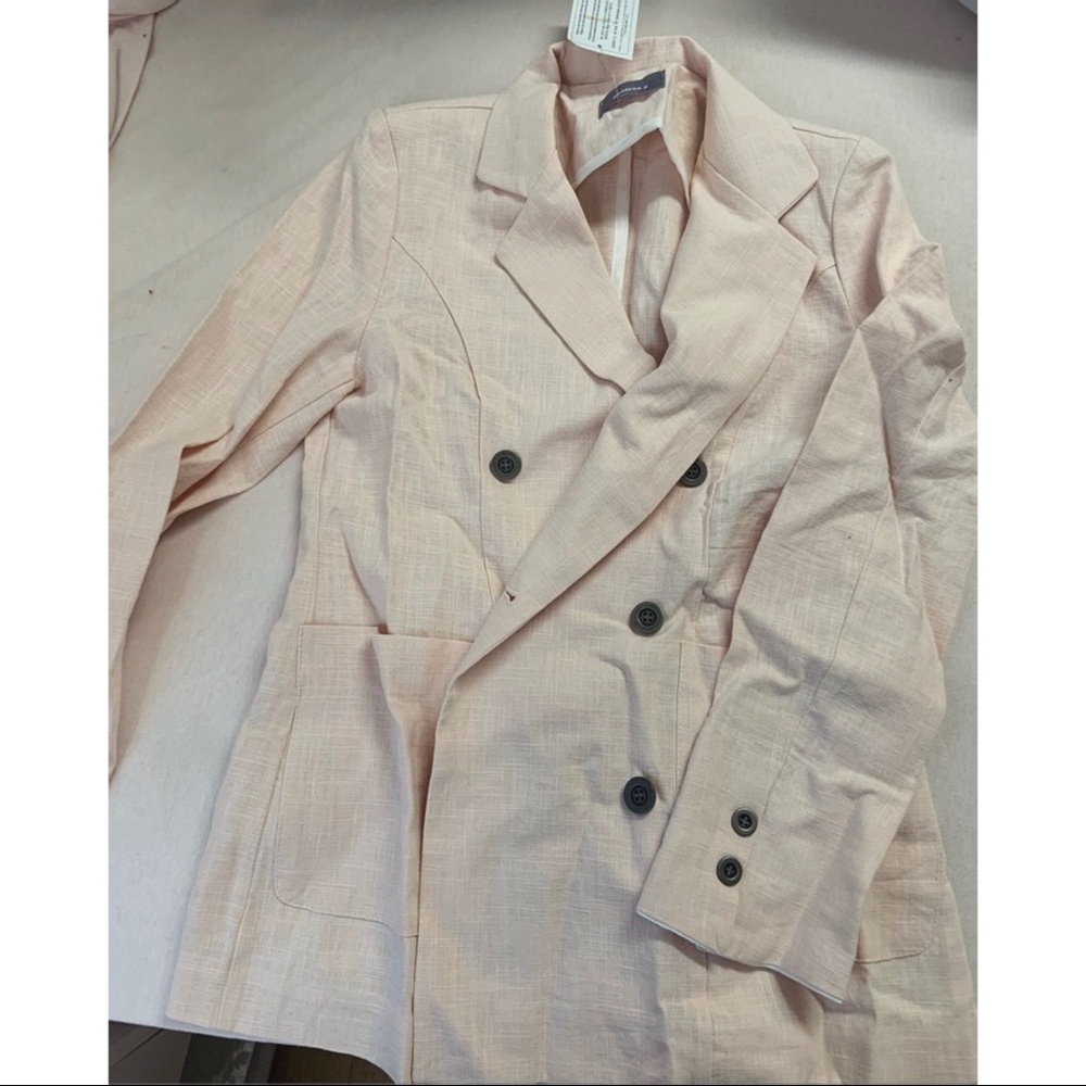 Light Pink Oversized Blazer